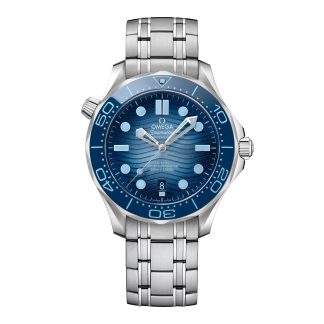 replica Omega Seamaster Diver 300M Co Axial Master Chronometer 42mm Blu Estate O21030422003003